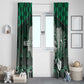 Nigeria Window Curtain Eagle With Tribal Patterns