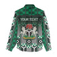 Personalized Nigeria Women Casual Shirt Eagle With Tribal Patterns
