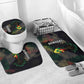 Senegal Bathroom Set Heart Baobab Art Grunge Style