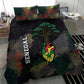 Senegal Bedding Set Heart Baobab Art Grunge Style