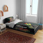 Senegal Bedding Set Heart Baobab Art Grunge Style