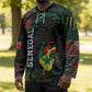 Personalized Senegal Hockey Jersey Heart Baobab Art Grunge Style
