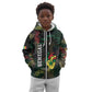 Personalized Senegal Kid Hoodie Heart Baobab Art Grunge Style