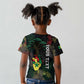 Personalized Senegal Kid T shirt Heart Baobab Art Grunge Style