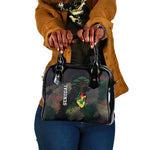 Senegal Shoulder Handbag Heart Baobab Art Grunge Style