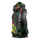 Personalized Senegal Sleeveless Hoodie Heart Baobab Art Grunge Style