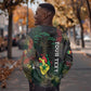 Personalized Senegal Sweatshirt Heart Baobab Art Grunge Style