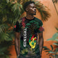 Personalized Senegal T shirt Heart Baobab Art Grunge Style