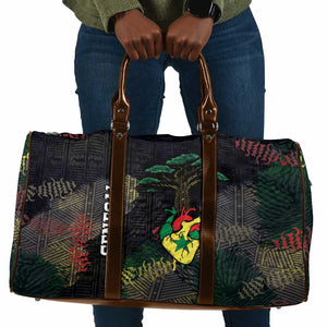 Senegal Travel Bag Heart Baobab Art Grunge Style