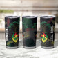 Personalized Senegal Tumbler Cup Heart Baobab Art Grunge Style