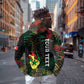 Personalized Senegal Zip Hoodie Heart Baobab Art Grunge Style
