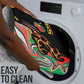 African Juneteenth Freedom Day 1865 Bathroom Set Colors Liquid Marble With Broken Chains