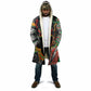 African Juneteenth Freedom Day 1865 Cloak Colors Liquid Marble With Broken Chains