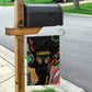 African Juneteenth Freedom Day 1865 Garden Flag Colors Liquid Marble With Broken Chains