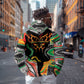 African Juneteenth Freedom Day 1865 Hoodie Colors Liquid Marble With Broken Chains