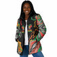 African Juneteenth Freedom Day 1865 Padded Jacket Colors Liquid Marble With Broken Chains