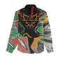 African Juneteenth Freedom Day 1865 Women Casual Shirt Colors Liquid Marble With Broken Chains