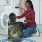 Gabon Laundry Basket Panther Strike Striped Style