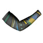 Personalized Gabon Arm Sleeves Panther Strike Striped Style