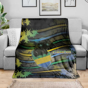 Gabon Blanket Panther Strike Striped Style