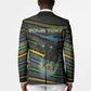 Personalized Gabon Blazer Panther Strike Striped Style