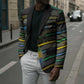 Personalized Gabon Blazer Panther Strike Striped Style