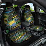 Gabon Car Seat Cover Panther Strike Striped Style