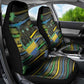 Gabon Car Seat Cover Panther Strike Striped Style