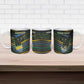 Personalized Gabon Ceramic Mug Panther Strike Striped Style