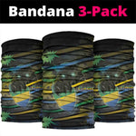 Gabon Neck Gaiter Panther Strike Striped Style