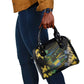 Gabon Shoulder Handbag Panther Strike Striped Style