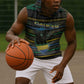 Personalized Gabon Sleeveless Hoodie Panther Strike Striped Style