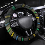 Gabon Steering Wheel Cover Panther Strike Striped Style