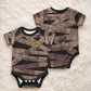 African Halloween Egypt Mummy Wrap Baby Onesie Golden Winged Scarab Badge