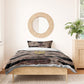 African Halloween Egypt Mummy Wrap Bedding Set Golden Winged Scarab Badge