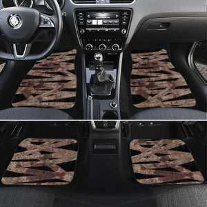 African Halloween Egypt Mummy Wrap Car Mats Golden Winged Scarab Badge