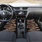African Halloween Egypt Mummy Wrap Car Mats Golden Winged Scarab Badge