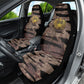 African Halloween Egypt Mummy Wrap Car Seat Cover Golden Winged Scarab Badge