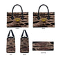 African Halloween Egypt Mummy Wrap Leather Bag Golden Winged Scarab Badge