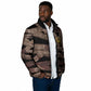African Halloween Egypt Mummy Wrap Padded Jacket Golden Winged Scarab Badge
