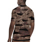 African Halloween Egypt Mummy Wrap Rugby Jersey Golden Winged Scarab Badge