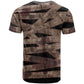 African Halloween Egypt Mummy Wrap T shirt Golden Winged Scarab Badge