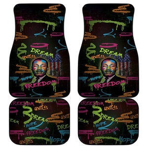 Martin Luther King Jr Day Car Mats What Are You Doing For Others - African Pride