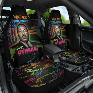 Martin Luther King Jr Day Car Seat Cover What Are You Doing For Others - African Pride