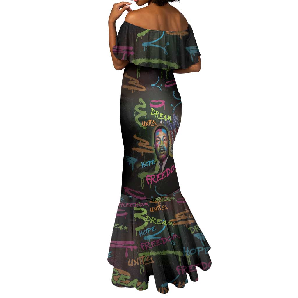 Martin Luther King Jr Day Mermaid Dress What Are You Doing For Others - African Pride