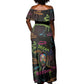 Martin Luther King Jr Day Off Shoulder Maxi Dress What Are You Doing For Others - African Pride