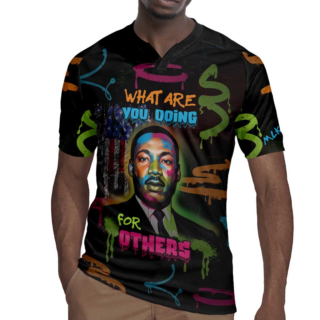 Martin Luther King Jr Day Rugby Jersey What Are You Doing For Others - African Pride