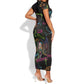 Martin Luther King Jr Day Short Sleeve Bodycon Dress What Are You Doing For Others - African Pride