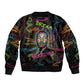 Martin Luther King Jr Day Sleeve Zip Bomber Jacket What Are You Doing For Others - African Pride