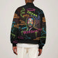 Martin Luther King Jr Day Sleeve Zip Bomber Jacket What Are You Doing For Others - African Pride